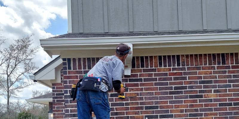 Gutter Installation in Bryan, Texas