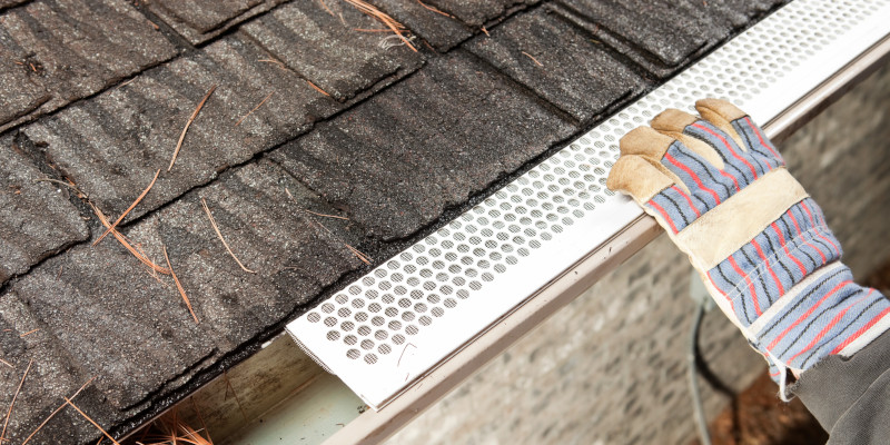 Gutter Guard Replacement in Bryan, Texas